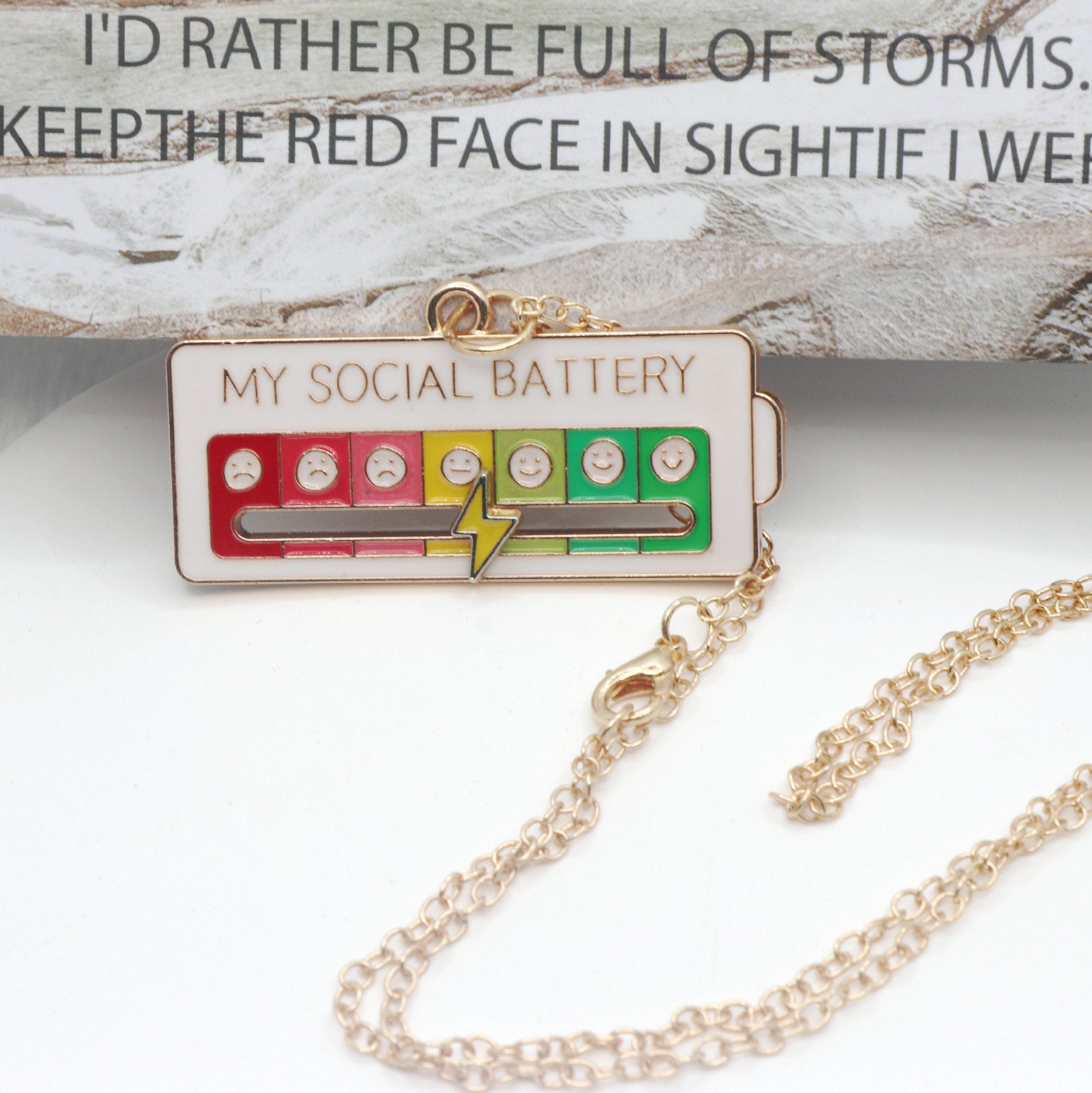 Wholesale Movable Battery Power Girl Rainbow Zinc Alloy Keychains